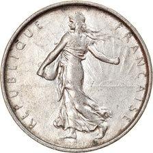 Moeda, França, Semeuse, 5 Francs, 1968, EF(40-45), Prata, KM:926, Gadoury:770