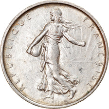 Moneta, Francja, Semeuse, 5 Francs, 1968, AU(50-53), Srebro, KM:926, Gadoury:770
