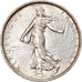 Munten, Frankrijk, Semeuse, 5 Francs, 1968, ZF+, Zilver, KM:926, Gadoury:770