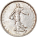 Moeda, França, Semeuse, 5 Francs, 1968, AU(50-53), Prata, KM:926, Gadoury:770