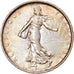 Munten, Frankrijk, Semeuse, 5 Francs, 1968, ZF+, Zilver, KM:926, Gadoury:770
