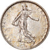 Moneda, Francia, Semeuse, 5 Francs, 1968, MBC+, Plata, KM:926, Gadoury:770