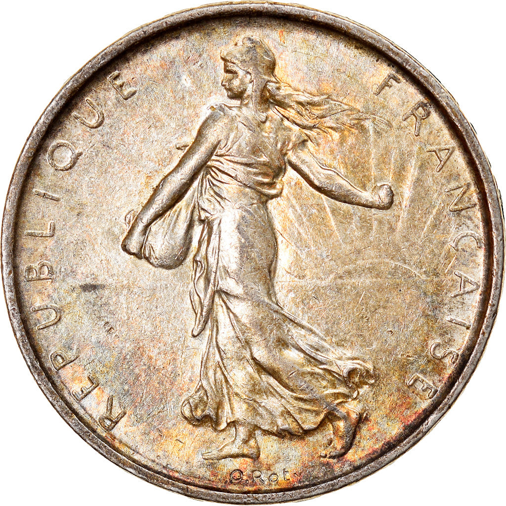 Münze, Frankreich, Semeuse, 5 Francs, 1966, Paris, VZ, Silber, KM:926