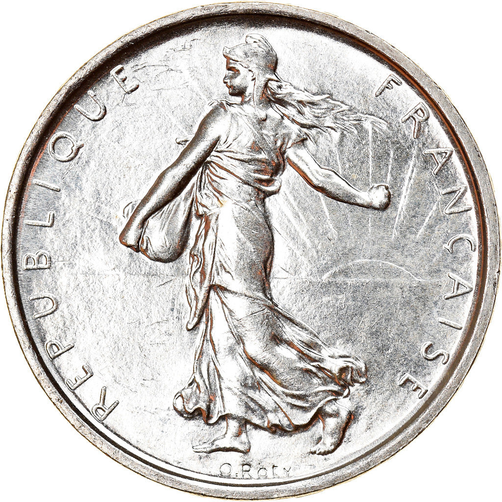 Coin, France, Semeuse, 5 Francs, 1969, Paris, MS(63), Silver, KM:926