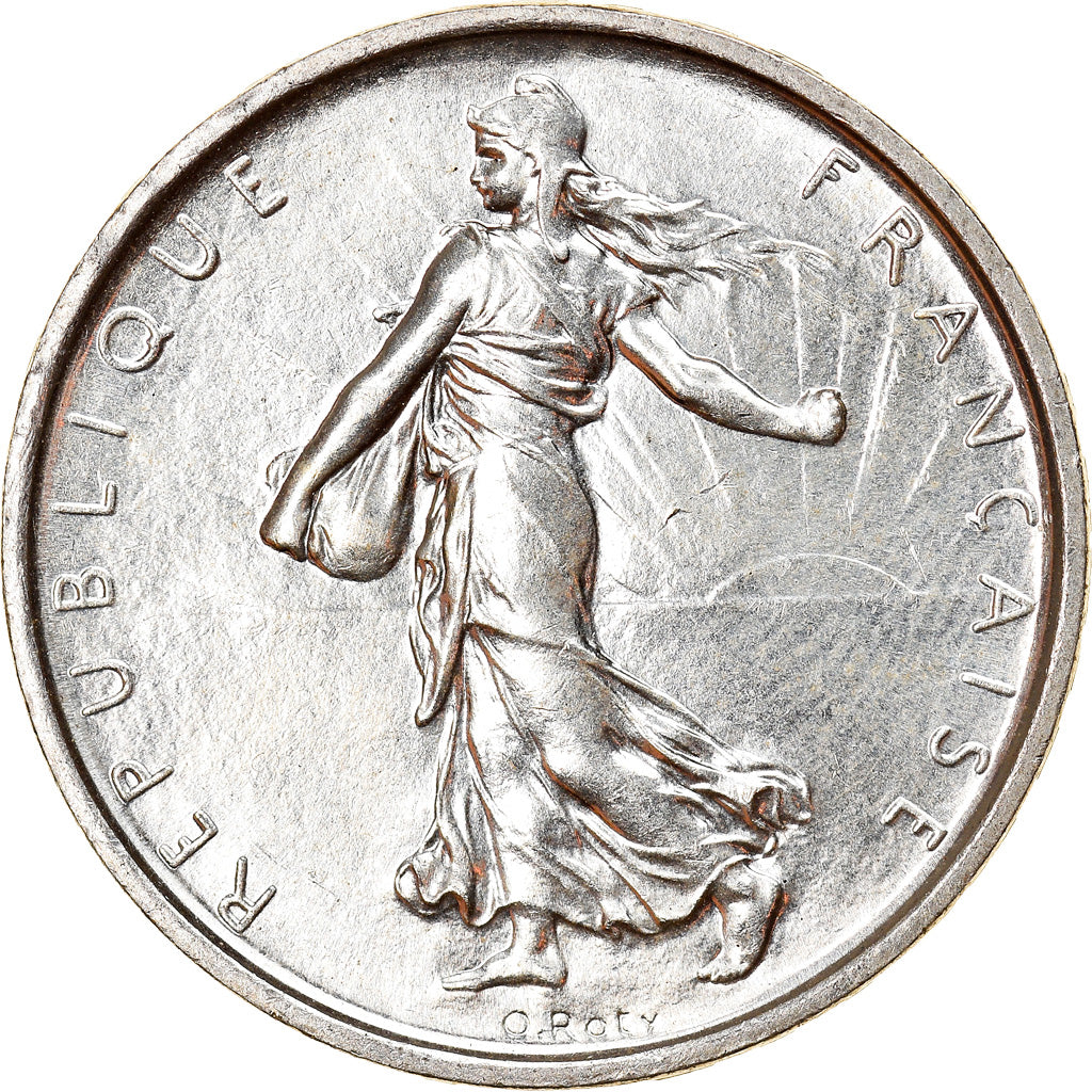 Coin, France, Semeuse, 5 Francs, 1969, Paris, MS(63), Silver, KM:926