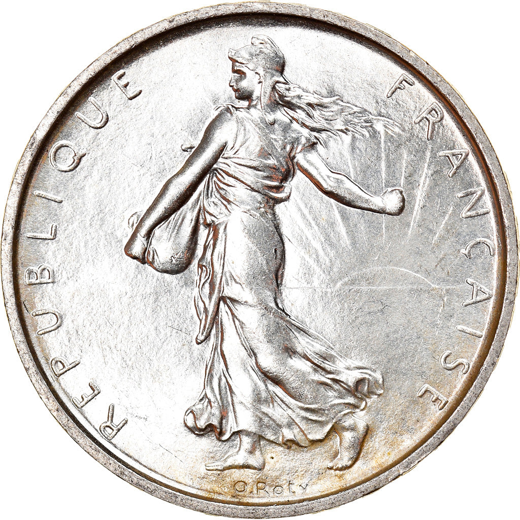 Coin, France, Semeuse, 5 Francs, 1969, Paris, MS(63), Silver, KM:926