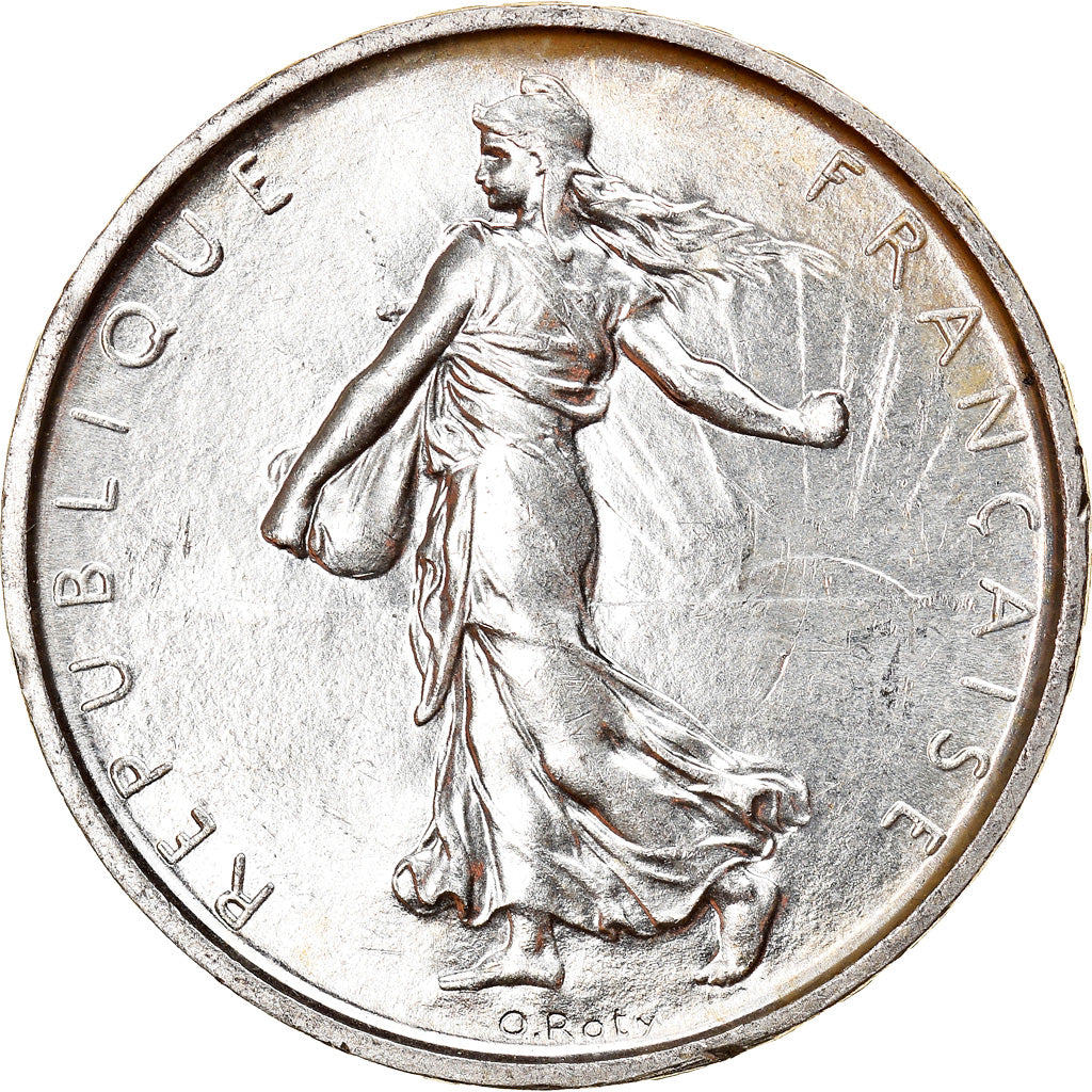 Coin, France, Semeuse, 5 Francs, 1969, Paris, MS(63), Silver, KM:926
