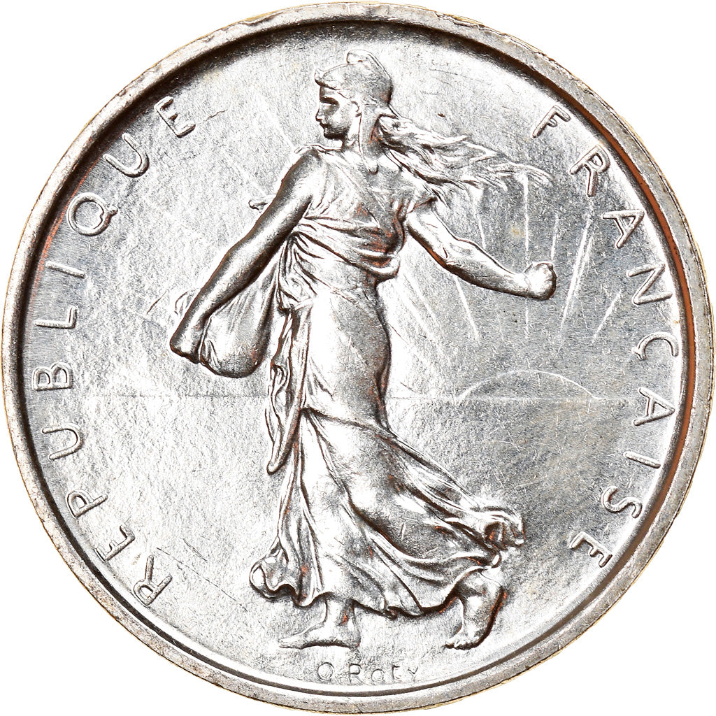 Coin, France, Semeuse, 5 Francs, 1969, Paris, MS(63), Silver, KM:926