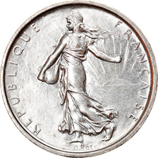 Coin, France, Semeuse, 5 Francs, 1969, Paris, MS(63), Silver, KM:926