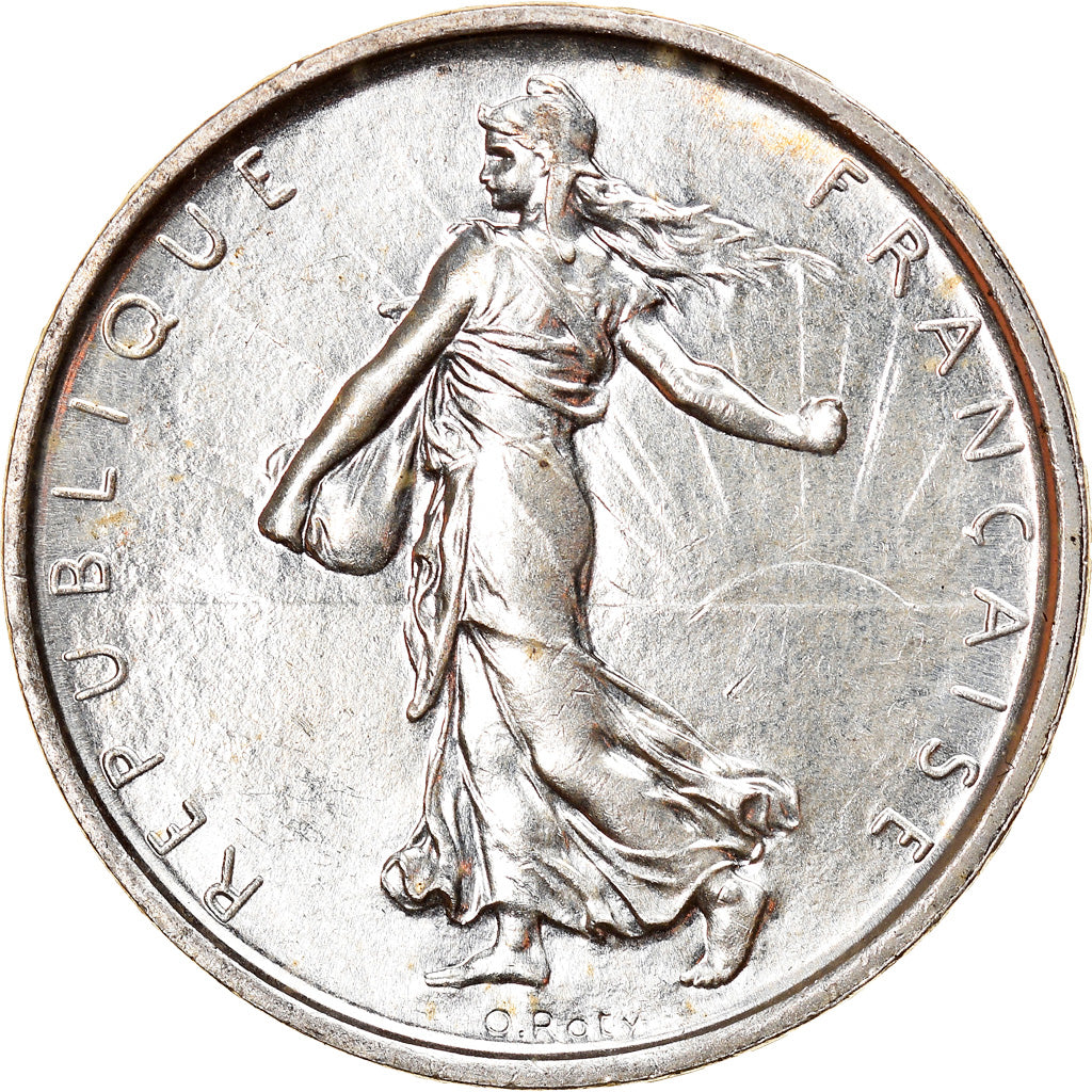 Coin, France, Semeuse, 5 Francs, 1969, Paris, MS(63), Silver, KM:926