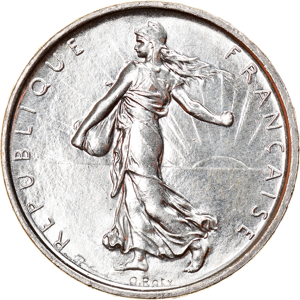 Moneda, Francia, Semeuse, 5 Francs, 1969, Paris, SC, Plata, KM:926, Gadoury:770