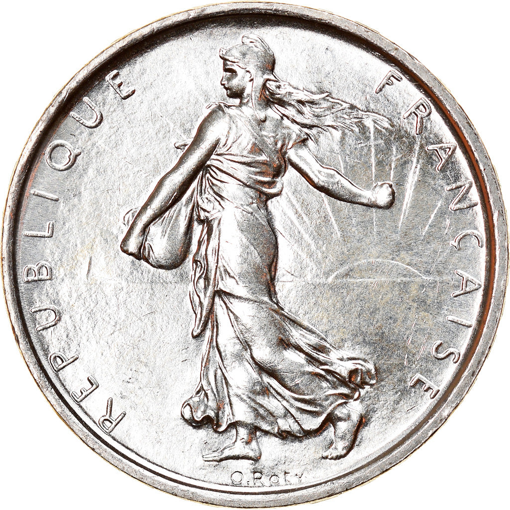 Coin, France, Semeuse, 5 Francs, 1969, Paris, MS(63), Silver, KM:926