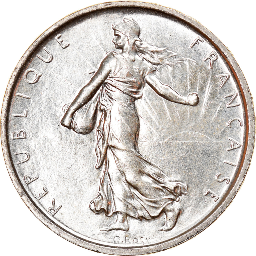 Moneta, Francia, Semeuse, 5 Francs, 1969, Paris, SPL, Argento, KM:926