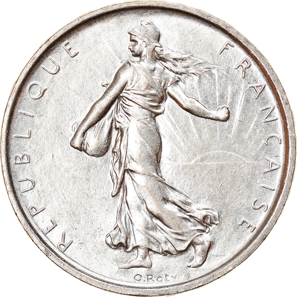 Moneda, Francia, Semeuse, 5 Francs, 1969, Paris, SC, Plata, KM:926, Gadoury:770