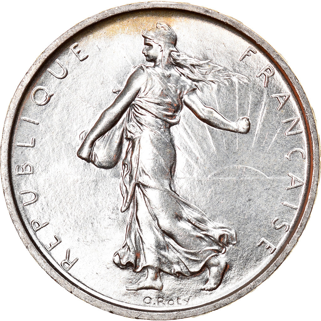 Coin, France, Semeuse, 5 Francs, 1969, Paris, MS(63), Silver, KM:926