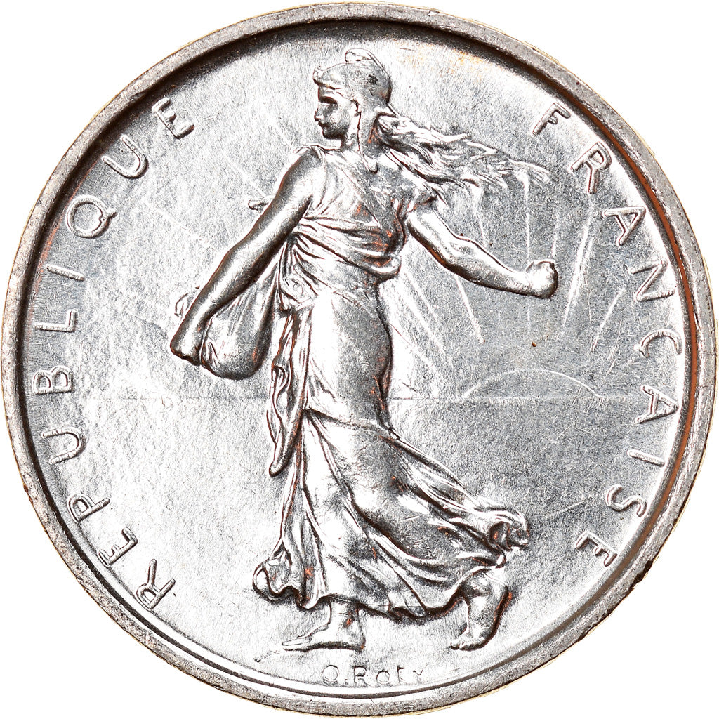Moneda, Francia, Semeuse, 5 Francs, 1969, Paris, SC, Plata, KM:926, Gadoury:770