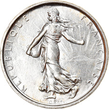 Moneta, Francia, Semeuse, 5 Francs, 1969, Paris, SPL, Argento, KM:926