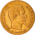 Moneta, Francia, Napoleon III, Napoléon III, 10 Francs, 1859, Strasbourg, MB+