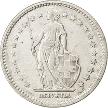 SWITZERLAND, 2 Francs, 1910, Bern, KM #21, EF(40-45), Silver, 27.4, 9.96