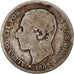 Moneta, Spagna, Alfonso XII, 2 Pesetas, 1882, Madrid, MB, Argento, KM:678.2
