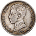 Coin, Spain, Alfonso XIII, Peseta, 1903, Madrid, EF(40-45), Silver, KM:721