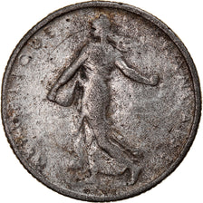 Moneta, Francia, Semeuse, Franc, 1913, Paris, Contemporary forgery, BB, Argento