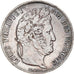 Munten, Frankrijk, Louis-Philippe, 5 Francs, 1833, Rouen, FR+, Zilver, KM:749.2