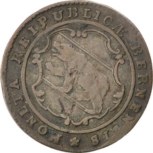 SWISS CANTONS, 1/2 Batzen, 1788, KM #91, VF(20-25), Billon, 23, 1.69