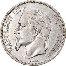 Munten, Frankrijk, Napoleon III, Napoléon III, 5 Francs, 1868, Paris, FR+