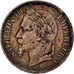 Moneta, Francja, Napoleon III, Napoléon III, 5 Francs, 1870, Paris, VF(30-35)