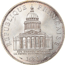 Moneta, Francja, Panthéon, 100 Francs, 1985, Paris, MS(60-62), Srebro