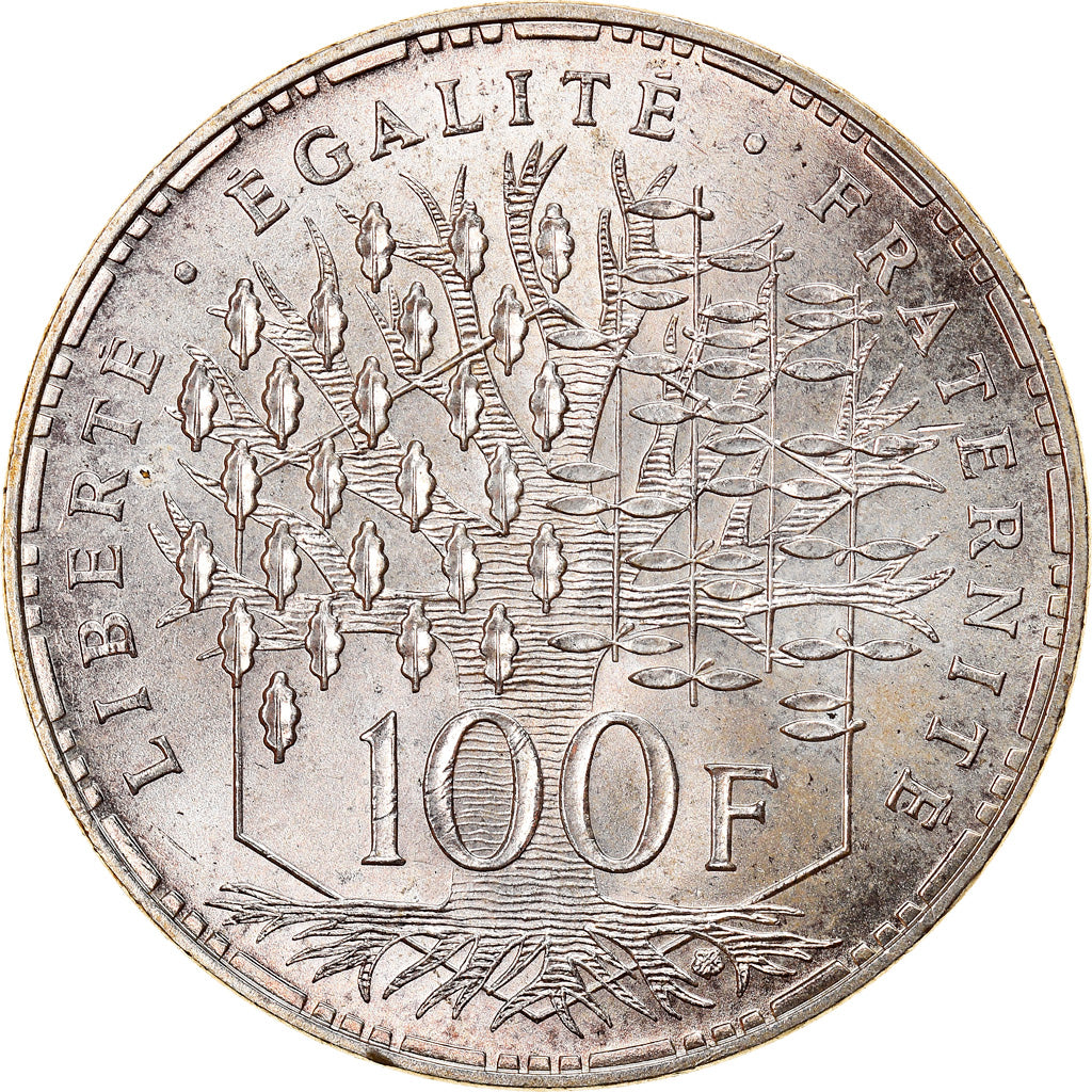 Monnaie, France, Panthéon, 100 Francs, 1986, Paris, SUP+, Argent, Gadoury:898