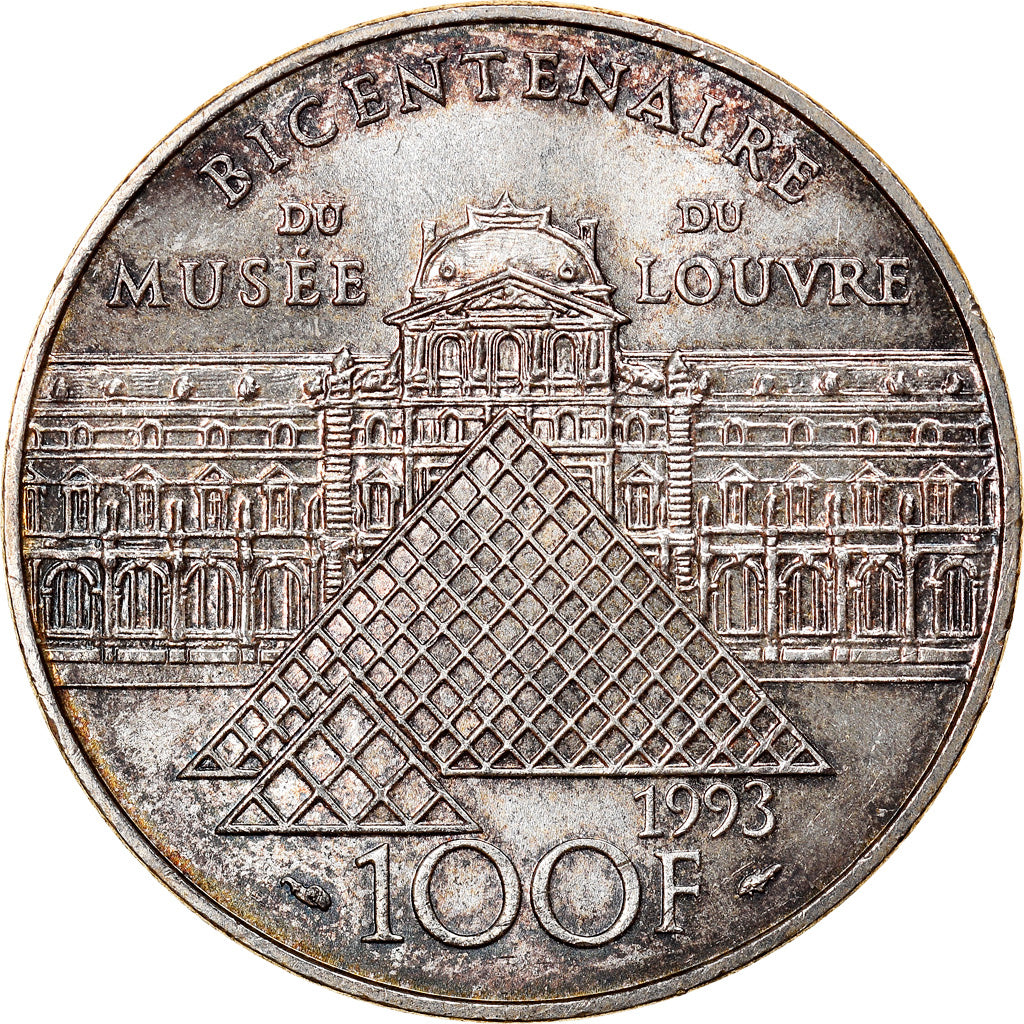 Monnaie, France, Liberté guidant le peuple, 100 Francs, 1993, SPL, Argent