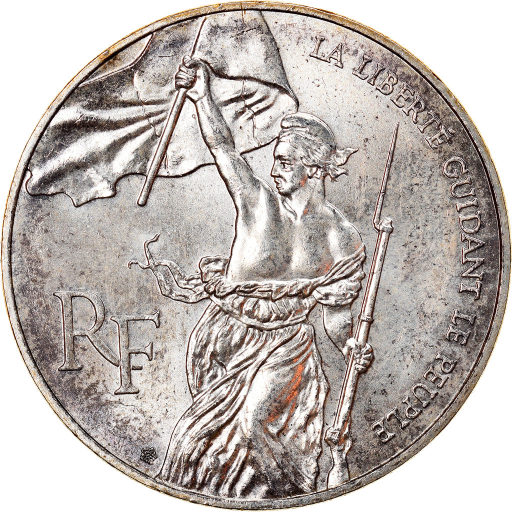 Monnaie, France, Liberté guidant le peuple, 100 Francs, 1993, SPL, Argent