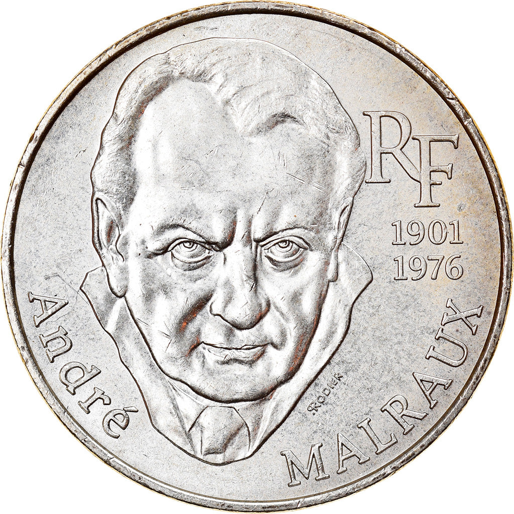 Monnaie, France, André Malraux, 100 Francs, 1997, SUP+, Argent, Gadoury:954