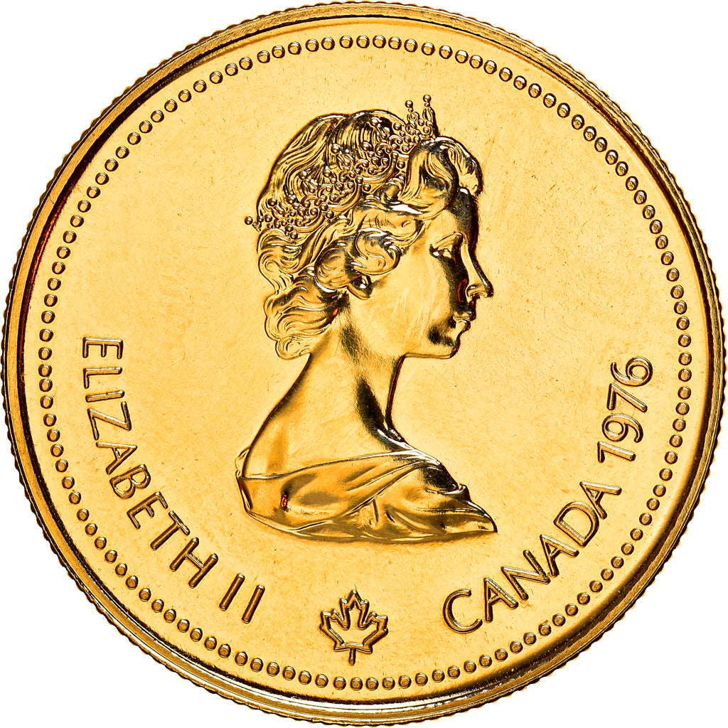 Moneta, Canada, Elizabeth II, 100 Dollars, 1976, Royal Canadian Mint, Ottawa