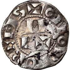 Monnaie, France, Béarn, Les Centulles, Denier, 12-13th century, Morlaas, TTB