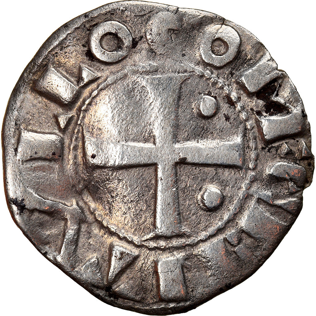 Münze, Frankreich, Béarn, Les Centulles, Denier, 12-13th century, Morlaas, SS