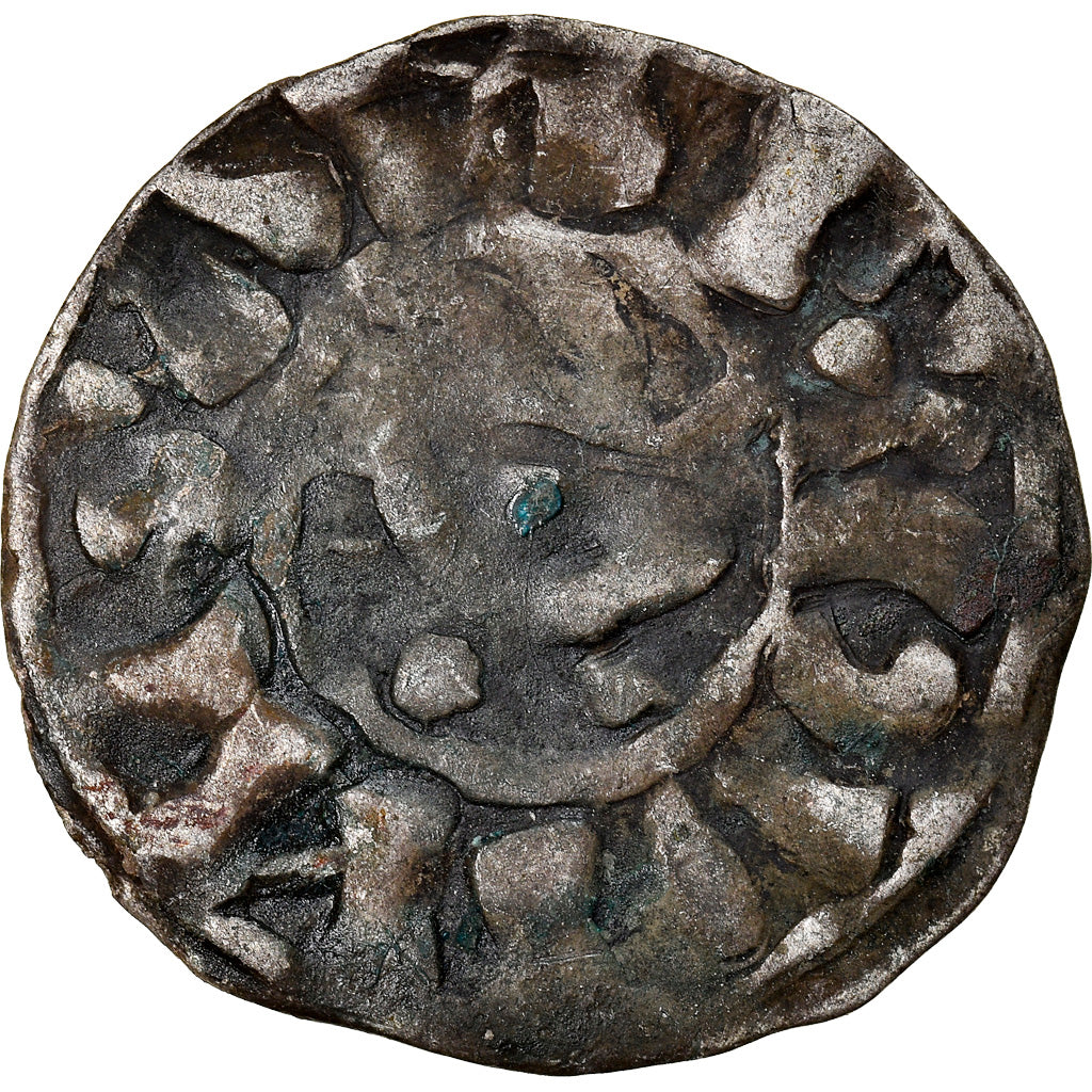 Moneta, Francia, Denier, 1093-1138, Guingamp, Comté de Penthièvre, Immobilized