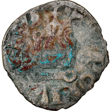 Monnaie, France, Louis VIII-IX, Denier Tournois, B+, Billon, Duplessy:193