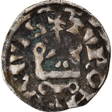 Monnaie, France, Philippe IV, Denier Tournois, TB, Billon, Duplessy:223