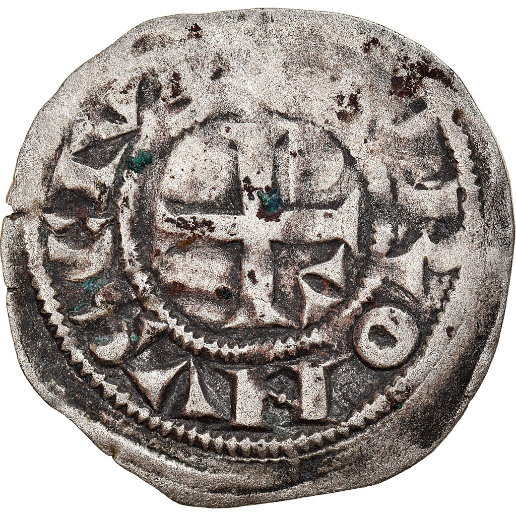 Münze, Frankreich, Touraine, Obol, Saint-Martin de Tours, S+, Silber