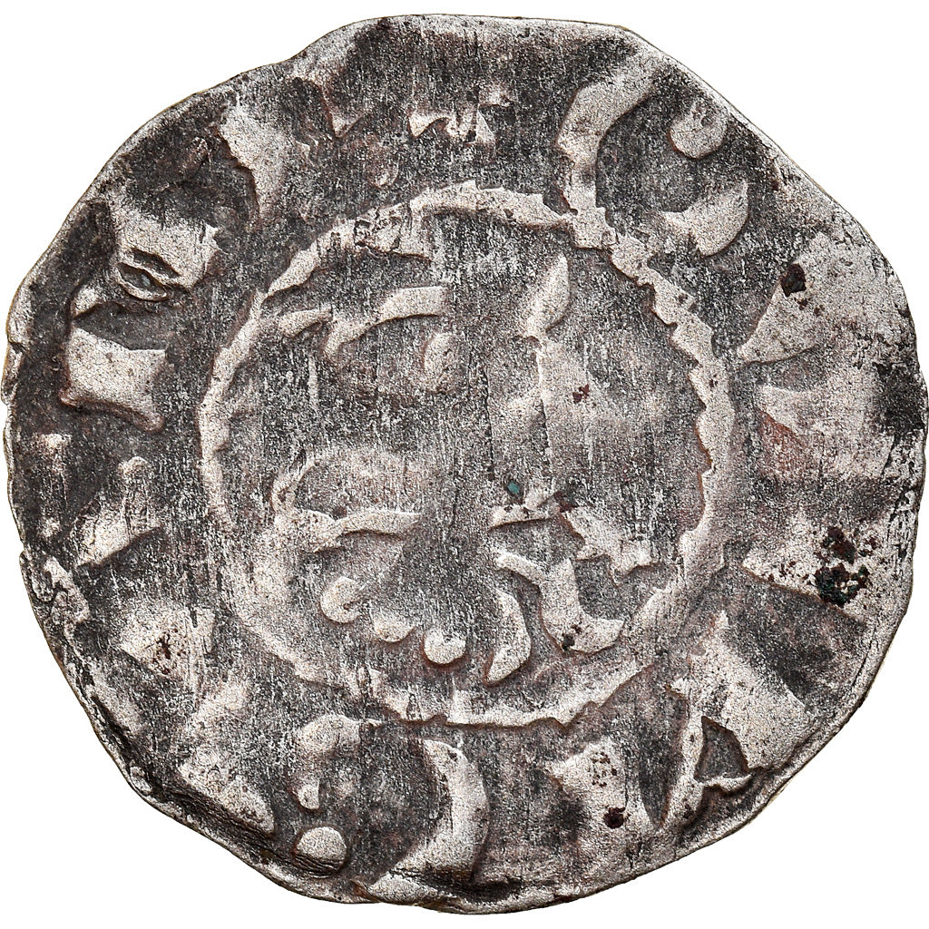 Moneta, Francja, Denier, 1093-1138, Guingamp, Comté de Penthièvre, Wersja