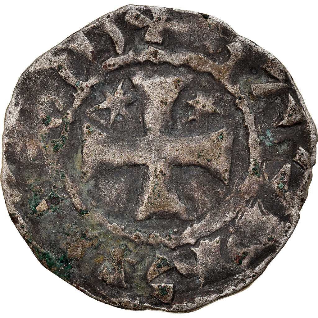 Moneta, Francja, Denier, 1093-1138, Guingamp, Comté de Penthièvre, Wersja