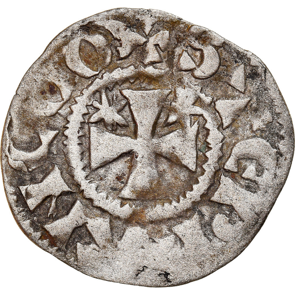 Coin, France, Denier, 1093-1138, Guingamp, Comté de Penthièvre, Immobilized