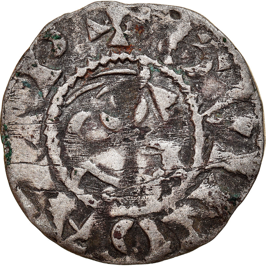 Moneta, Francia, Denier, 1093-1138, Guingamp, Comté de Penthièvre, Immobilized