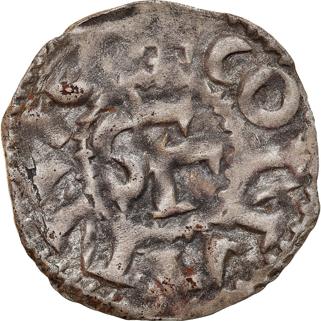 Münze, Frankreich, Bretagne, Conan III, Denier, 1112-1148, Rennes, SS, Silber