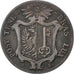 CANTONI SVIZZERI, GENEVA, 10 Centimes, 1847, BB, Biglione, KM:134