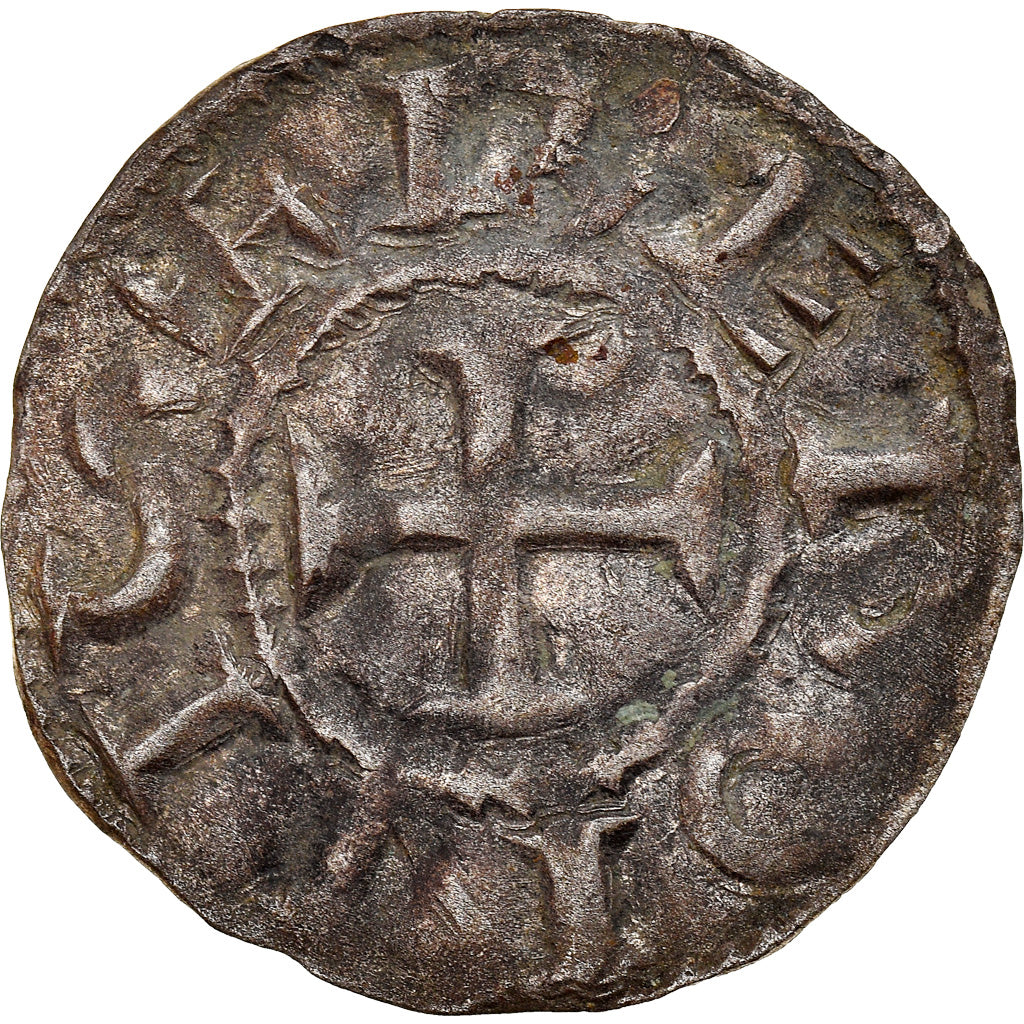 Monnaie, France, Bretagne, Conan III, Denier, 1112-1148, Rennes, TTB, Argent