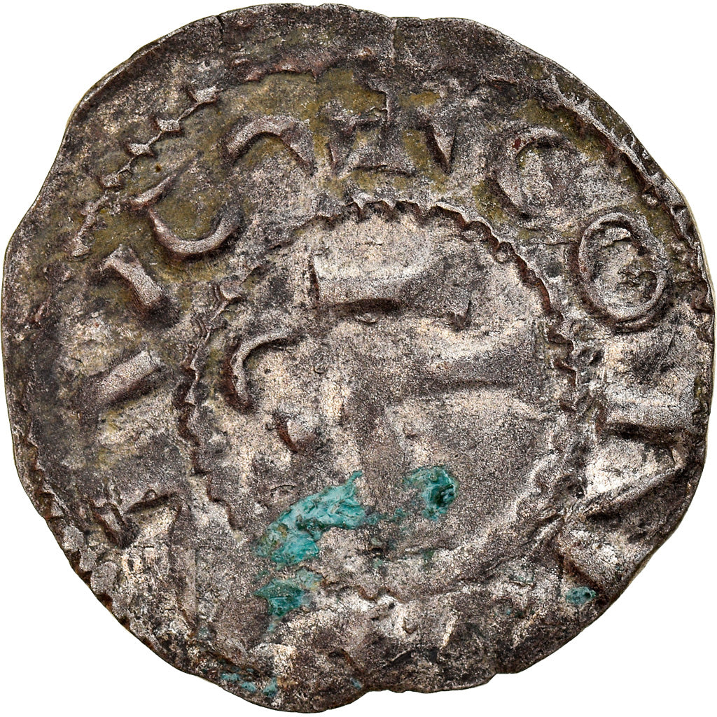 Münze, Frankreich, Bretagne, Conan III, Denier, 1112-1148, Rennes, SS, Silber